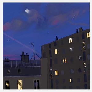Nacht afdrukken