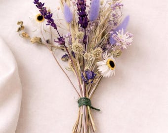 Mini ramo de flores silvestres – Ramo de flores secas