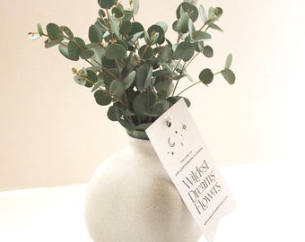 Dried Eucalyptus Bouquet | Cinerea Greenery Stems uk, Natural Home styling, Wedding Table Decor real preserved eucalyptus