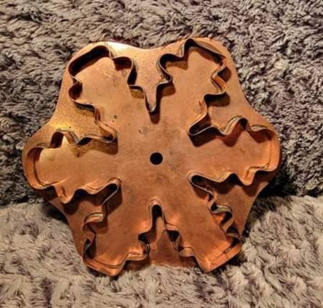 Martha Stewart Copper Cookie Cutter snow Crystal Etsy