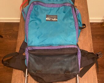 jansport metal frame backpack