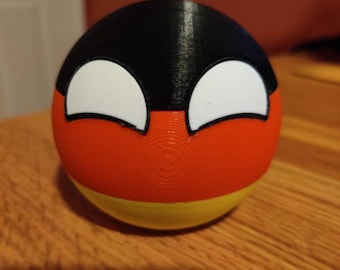 Countryballs 3D Printed Models/Desk Art (Germany)
