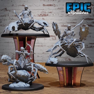 Scorpion Centaur Warrior Set of 3 DND Miniatures Oriental Fortress Collection Dungeons and Dragons Mini Resin 3d Printed