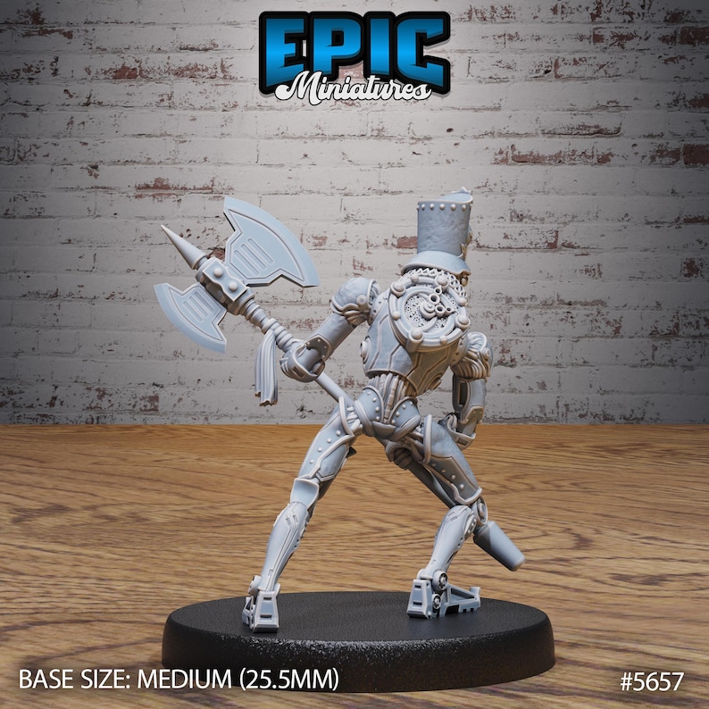 Automaton Guard Set of 3 DND Miniatures Mechanus Clockwork Collection ...