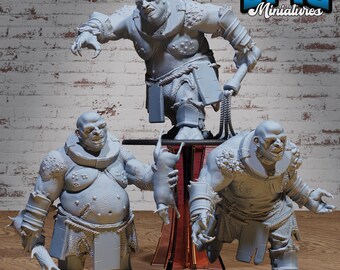 Captured Hill Giant - Epic Miniatures | #116 -prison Break - Etsy