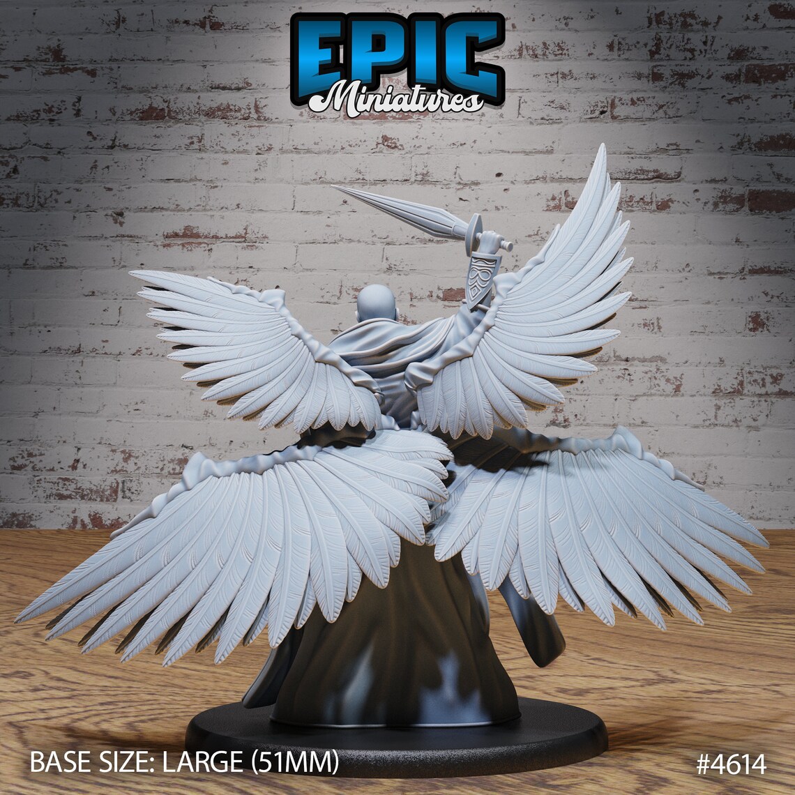 Planetar Planetar Angel Set of 3 DND Miniatures Faith Defender Collection ...