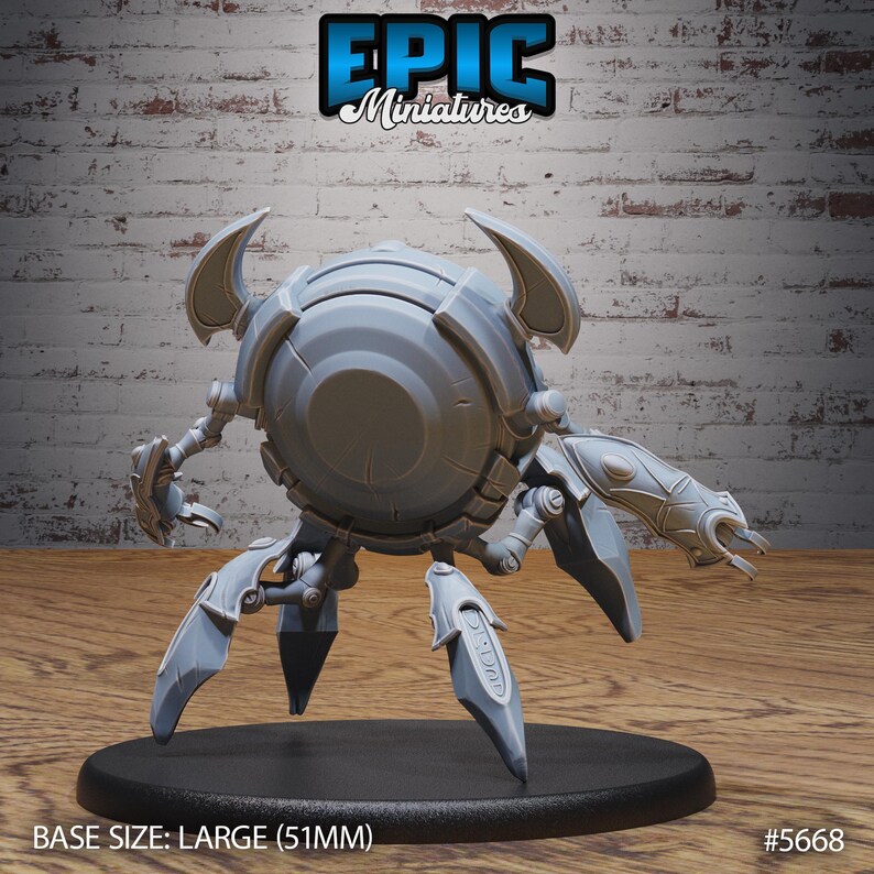 Clockwork Golem Set of 3 DND Miniatures Mechanus Clockwork Collection ...
