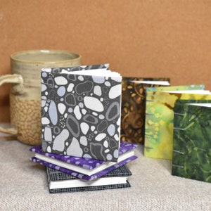 Handbound Lay-Flat Watercolor Sketchbook - 3x3 | Mini Watercolor Sketchbook | Pocket Sketchbook | Gifts for Painters and Artists