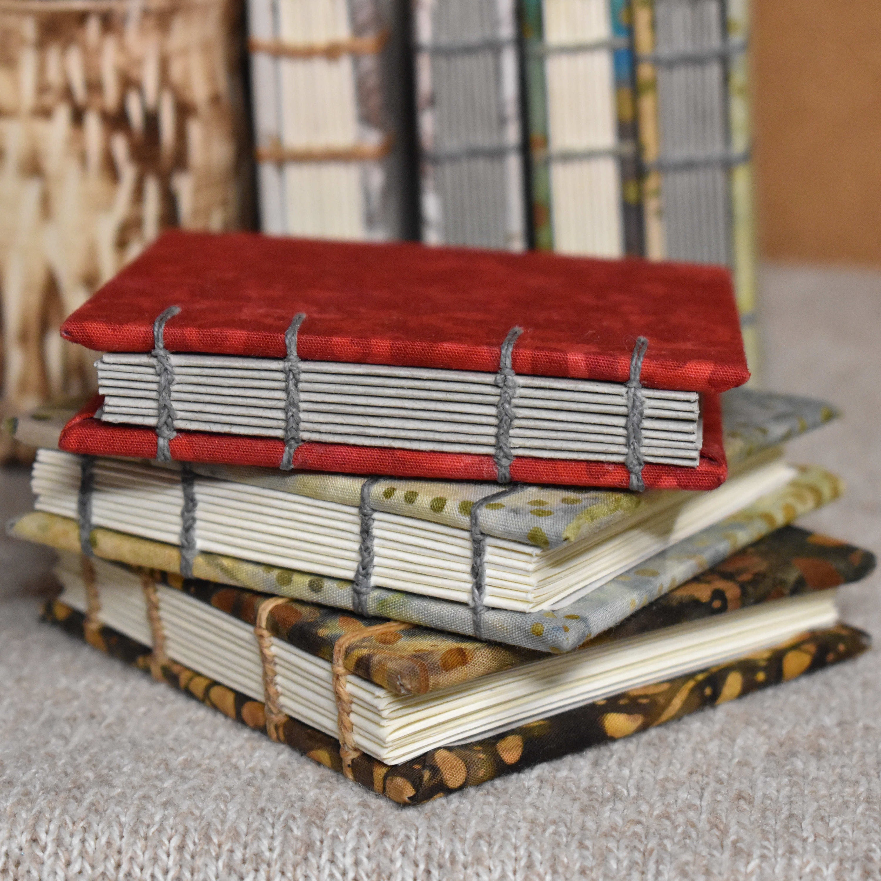 Handbound Layflat Sketchbook 3x3 Etsy