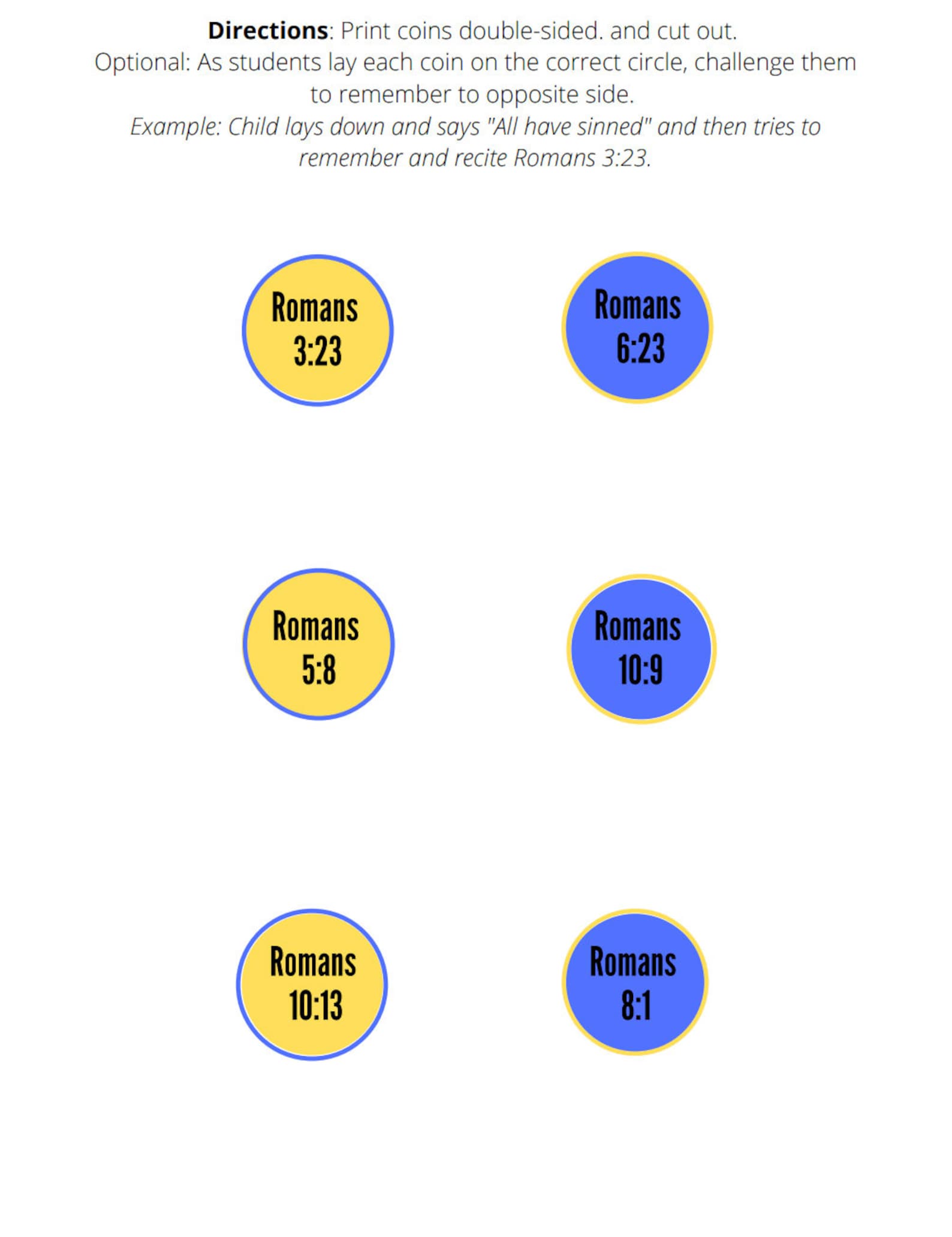 Roman Road Printable Activity Poster | Sunday School Lesson | Gospel ...