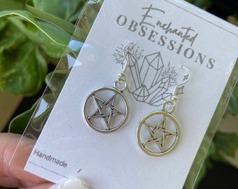 Pentacle Earrings | Protection Earrings | Witch Earrings | Spiritual Earrings