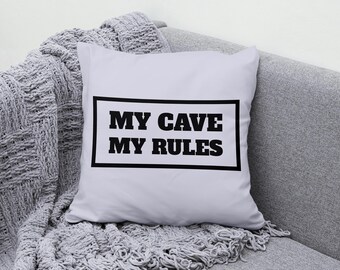 man cave throw pillows
