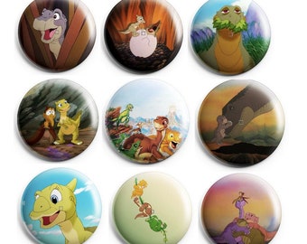 The Land Before Time 1" Button OR Magnet