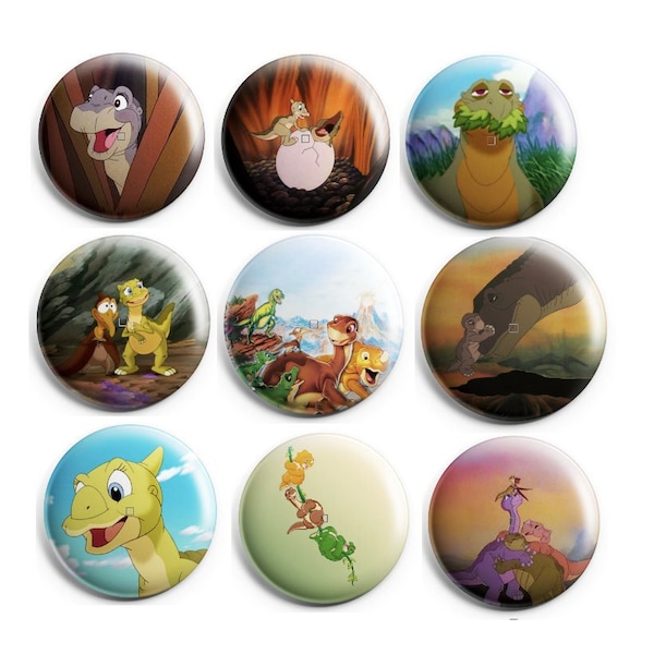 The Land Before Time 1" Button OR Magnet