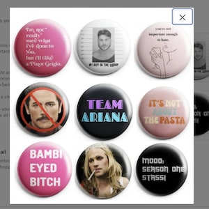 Pump Pack 1&quot; OR 1.5&quot; Button OR Magnet