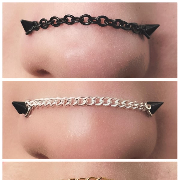 Plain And Simple Nose Chain