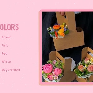 Porta-copos floral faça você mesmo | Porta-café personalizável | Projeto de artesanato para festas, piqueniques ou eventos