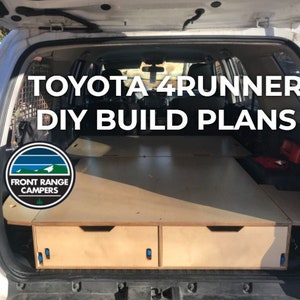 Toyota 4Runner DIY Build Plans (5th Gen 2010-2022)
