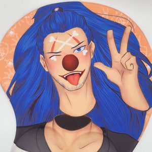 Pirate Clown |3D Anime Oppai Gaming Mousepad