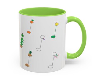 The Hugh Giraffe Plants Mug