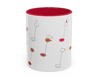 The Hugh Giraffe Christmas Mug