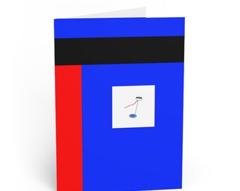 Hugh Giraffe Superhero Card