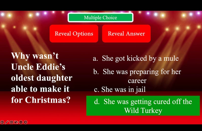 Christmas Movie Trivia Multiple Choice Trivia on Christmas Etsy
