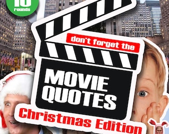 Juego de frases de películas navideñas (PowerPoint)