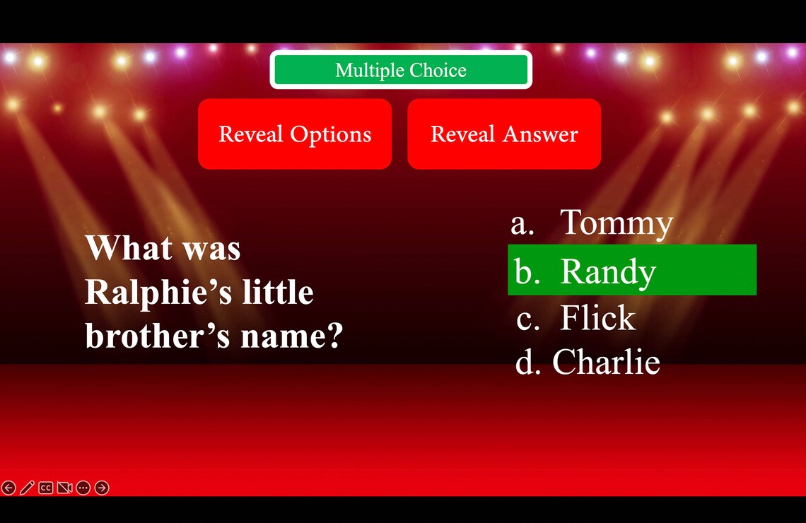 Christmas Movie Trivia Multiple Choice Trivia on Christmas Etsy