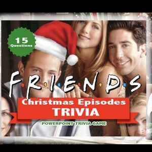 FRIENDS Christmas Episodes TRIVIA. How Well Do You Know FRIENDS