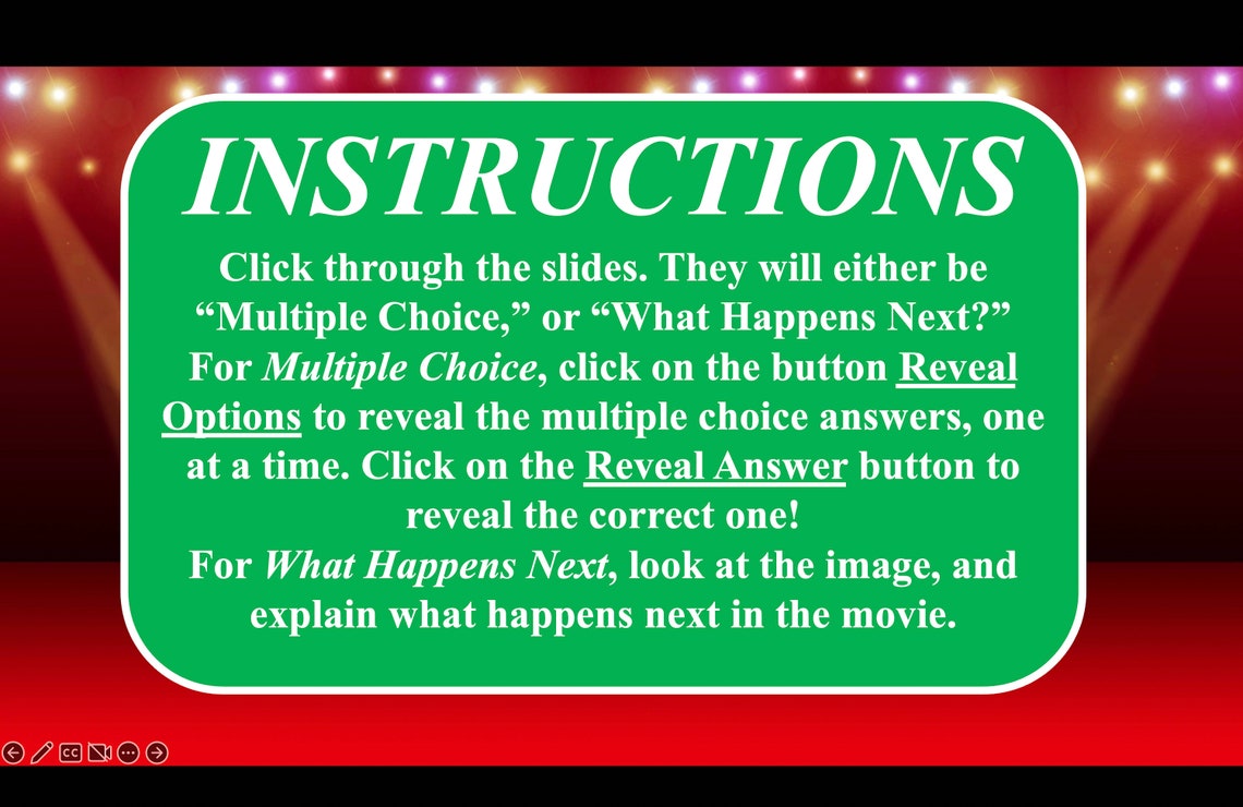 Christmas Movie Trivia Multiple Choice Trivia on Christmas Etsy