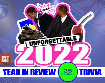 Juego de PowerPoint "Desafío Trivia 2022" (Descarga digital)