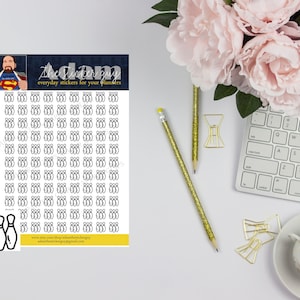 Bowling pins - Mini Icon Planner Stickers
