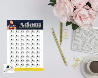 Sport Planner Stickers - Coaching Whistle.