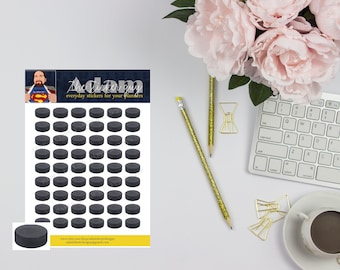 Sport planner Stickers - Hockey Puck.