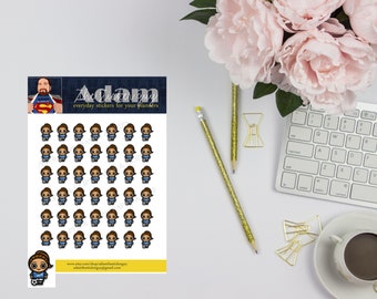 Sport Planner Stickers - Soccer Girl.