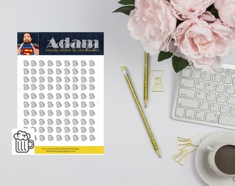 Bier Stein - Mini Icon Planner Stickers