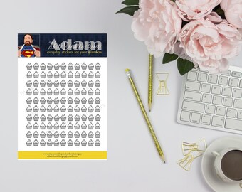 Cupcake - Mini Icon Planner Stickers
