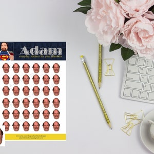 The Office Planner Stickers - Kevin Malone Happy.