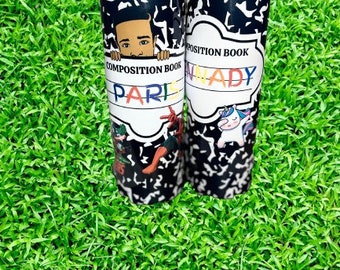 Personalized Back to School Tumbler Gift for Kids and Teachers