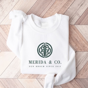 Merida Sweatshirt, Embroidered Princess Sweatshirt, Princess Sweatshirt, Embroidered Sweatshirt, Merida & Co