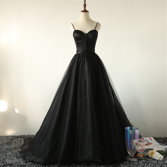 formal dress black