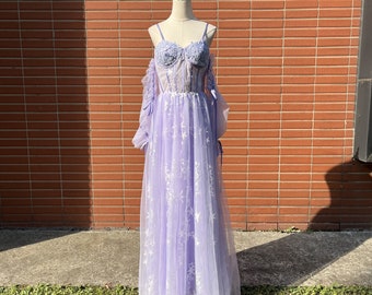 lavender evening dresses
