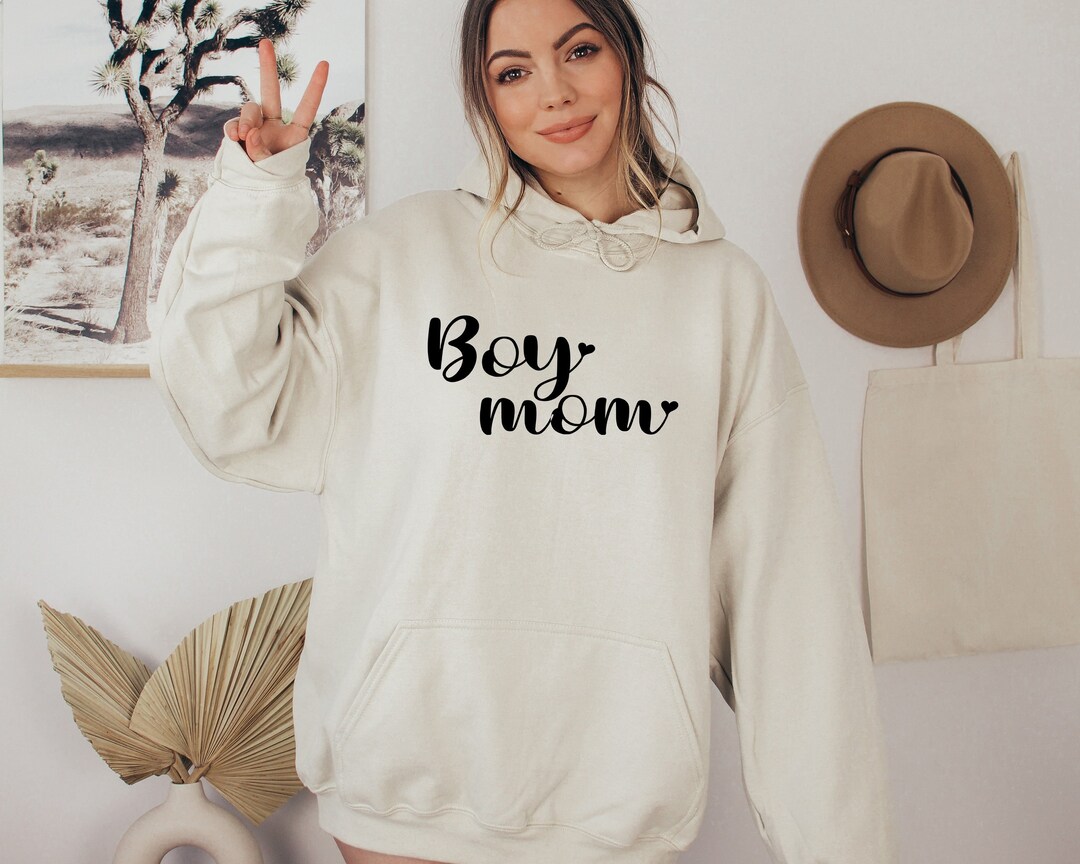 Mom of Boys, Hoodie, Boy Mom Hoodie, Boy Mama Hoodie, Gift for Mom