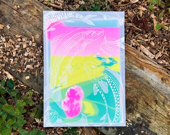 Anthropocene Risograph Printed Publication