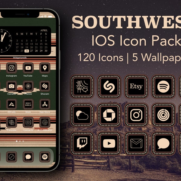 Southwest Theme IOS app Icons