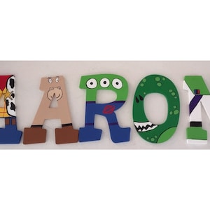 Toy Story Painted Letters