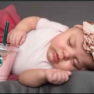 Starbucks Baby Photo Prop - Etsy