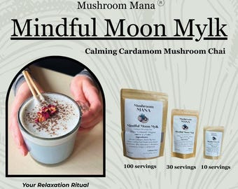 Mindful Moon Mylk: Chai de cardamomo calmante