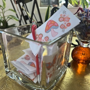 Cartes de bocal de gratitude sur le thème rétro (fichier numérique)